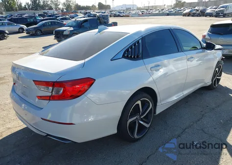 2021 Honda Accord Lx из США, поврежденный, VIN 1HGCV1F19MA031897